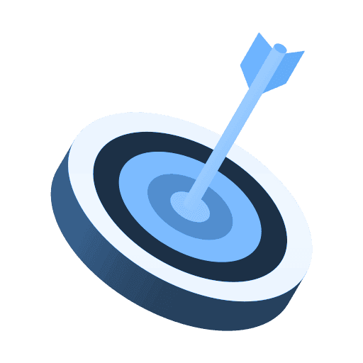 Bullseye representing unmatched accuracy